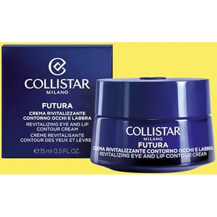 Collistar Futura Anti-Aging-Augen- und Lippencreme, belebend, mit pflanzlichen Peptiden und Antioxidantien, dermatologisch getestet, 15 ml – Bild 3