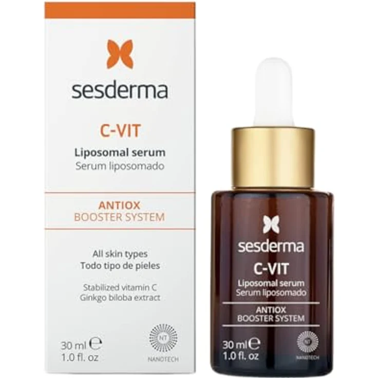 Sesderma Gesichtsserum C-Vit Sesderma 30 ml, mit pflegender Wirkung  – Bild 2