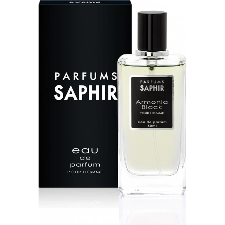 Saphir Armonia Schwarz Pour Homme EDP, 50ml, exklusiver Damenduft