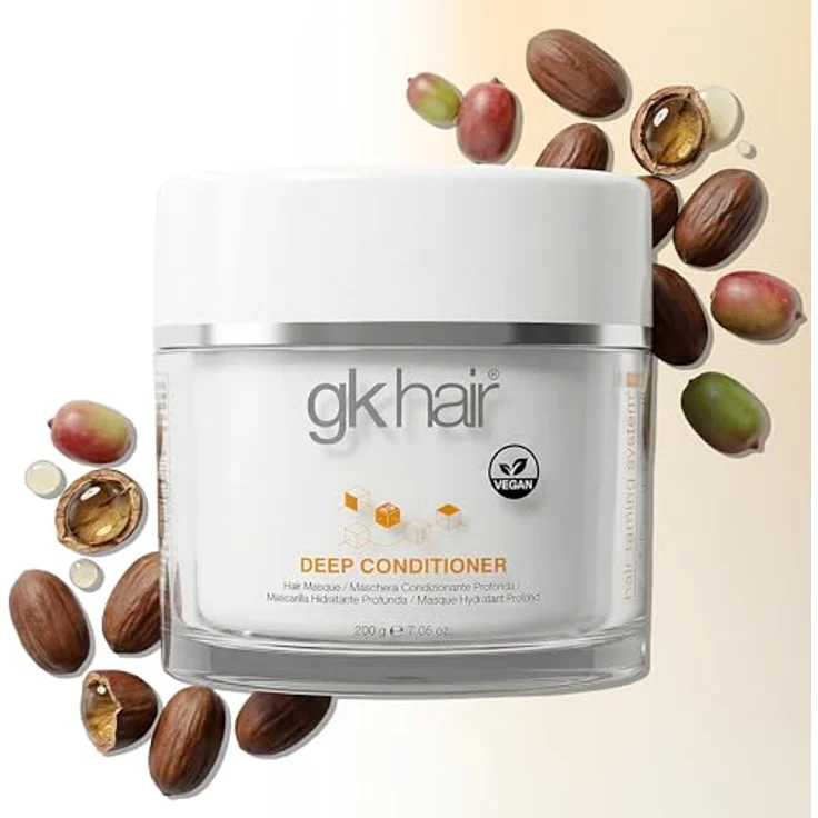GK Hair Deep Conditioner, regenerierender Conditioner mit Tiefenwirkung für extrem strapaziertes Haar, 200 g – Bild 3