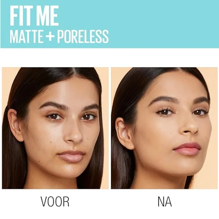 Maybelline Fit me! Matte + Poreless Make-up #128-warm nude 30 ml – Bild 5