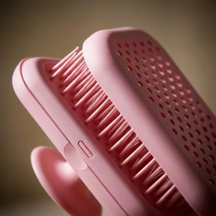 Bellody Everyday Brush, Haarbürste mit Selbstreinigungsfunktion, mattschwarz, unisex – Bild 3