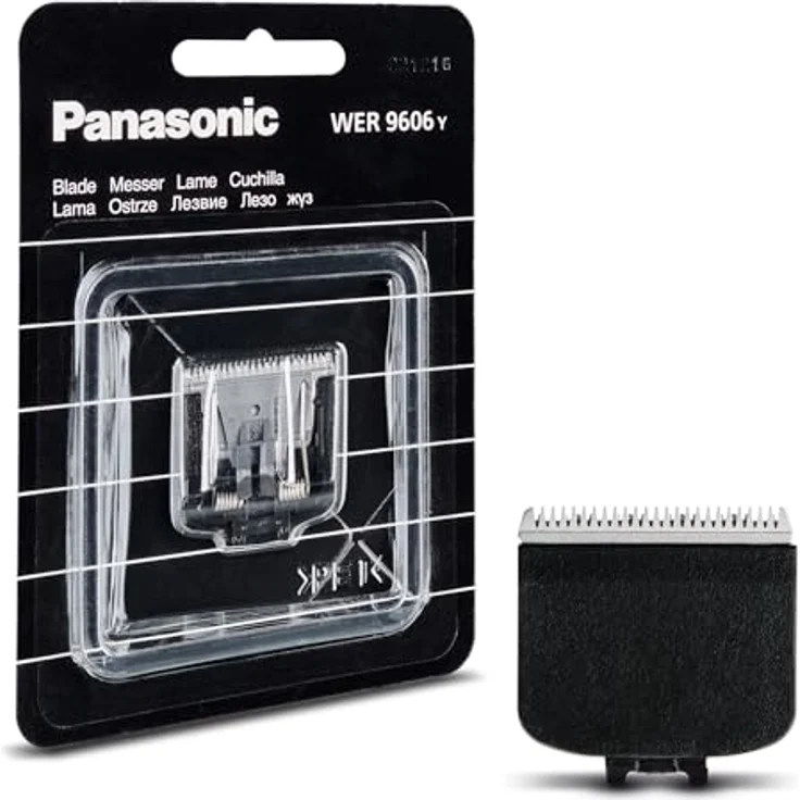 Panasonic WER9606Y136 Ersatz-Trimmerklinge, ultrascharfe 45° Edelstahlklingen für ER-GY10CM, ER-GB52, ER-GB44, ER-GB43, ER-GB42, ER-GB40 & ER2403, japanische Technologie – Bild 1