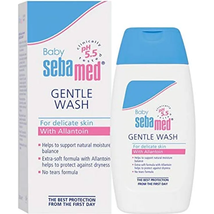SebaMed Baby Gentle Wash Extra sanfte Waschemulsion für zarte Babyhaut 400 ml