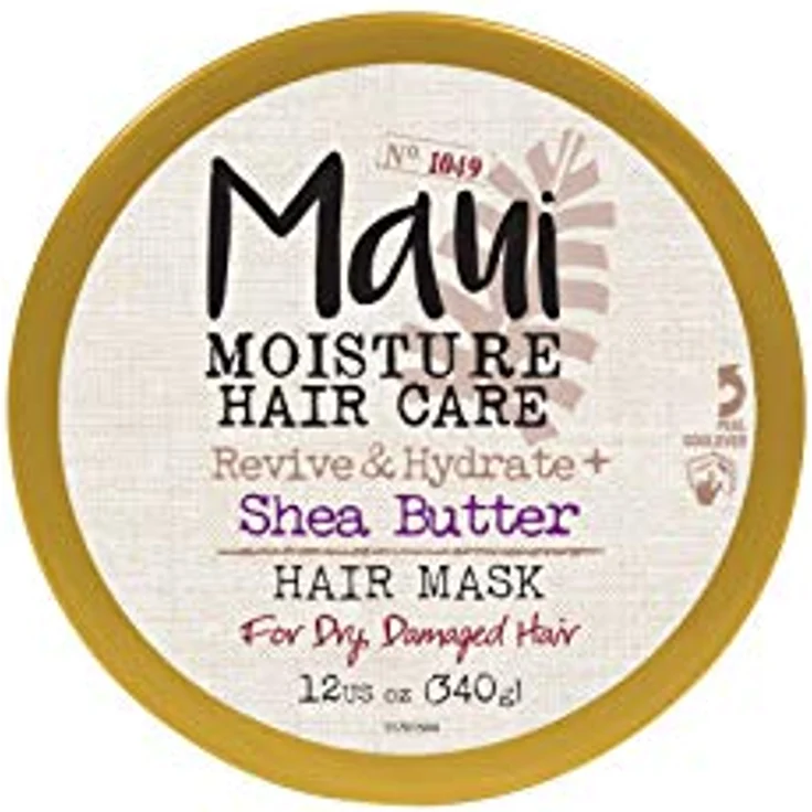 Maui Moisture Revive & Hydrate Shea Butter Hair Mask Maske Trockenes Geschädigtes Haar 340 g – Bild 3