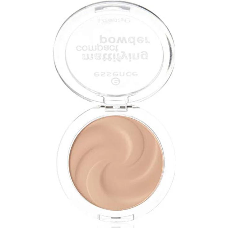 essence mattifying compact powder, Puder, Nr. 04 perfect beige, nude, für Mischhaut, für unreine Haut, mattierend, matt, vegan, Nanopartikel frei, entspricht unserem CLEAN BEAUTY Standard (12g) – Bild 2