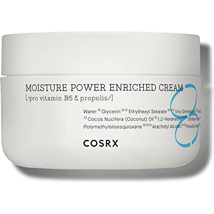 COSRX Hyaluronsäure Gesichtscreme für Tag und Nacht mit Pro Vitamin B5, Propolis Extract, Ceramid, Langlebige Hydratation für Trocken, empfindliche Haut, Korean Skincare (50ml) – Bild 1
