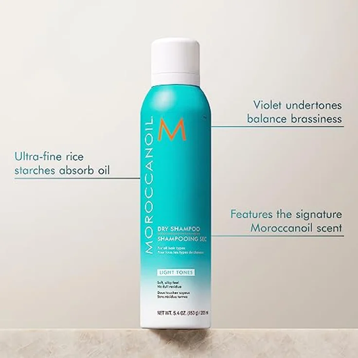 Moroccanoil Trockenshampoo für helles Haar 205 ml – Bild 2