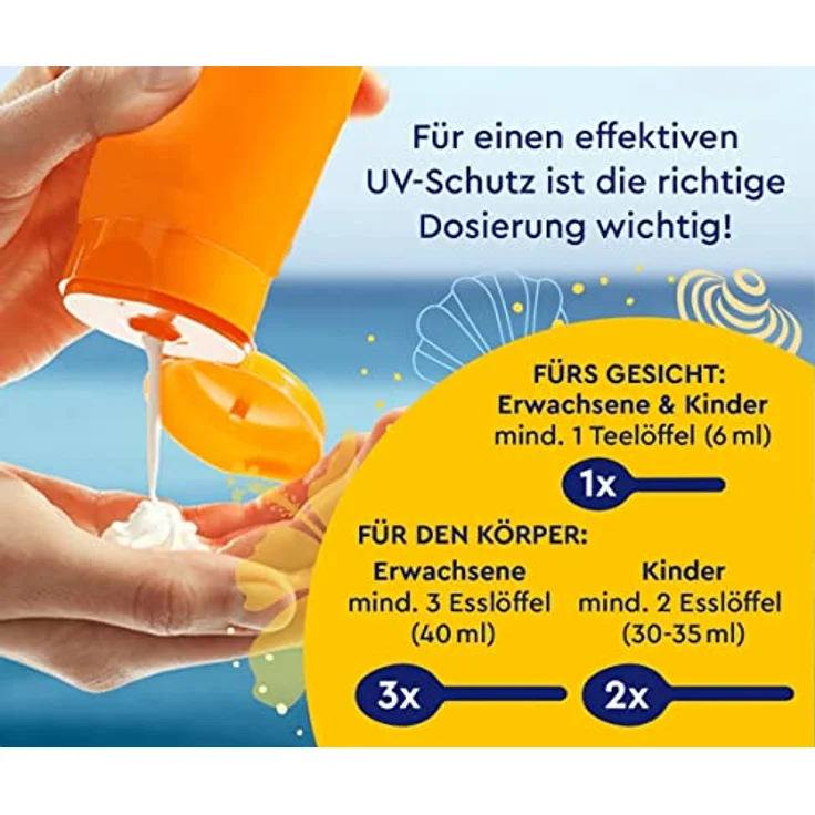 SUNDANCE Kids Sensitiv Sonnenmilch LSF 50+, 200ml – Bild 3