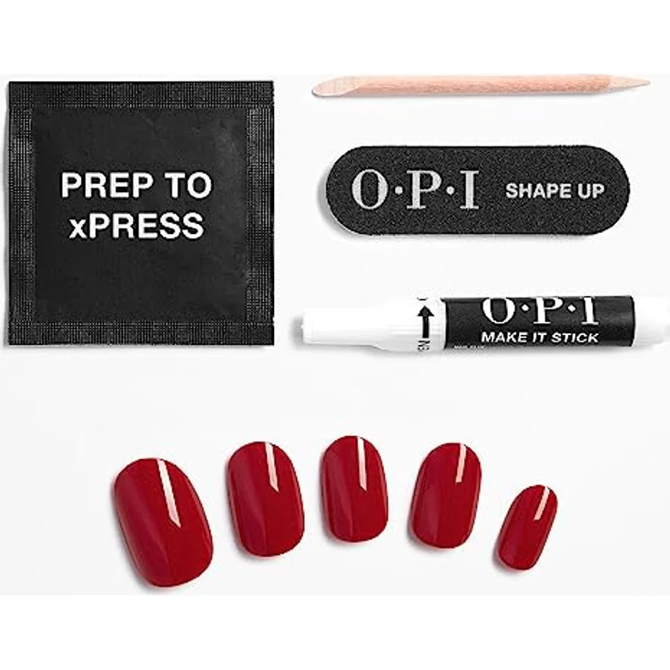 OPI xPRESS/ON künstliche Fingernägel Big Apple Red 30 St. – Bild 6