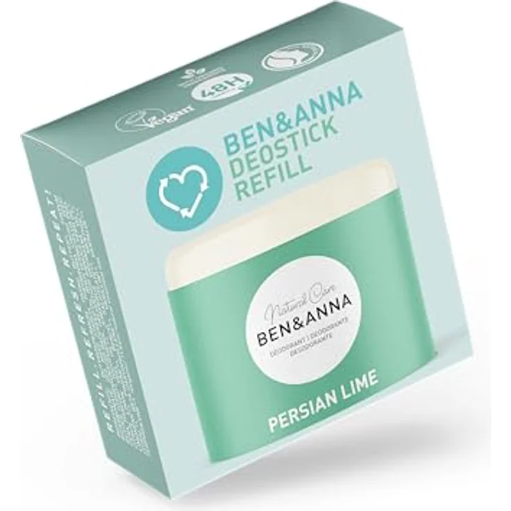 BEN&ANNA Natural Care Persian Lime, Deodorant für Damen, 40 g, vegan und aluminiumfrei – Bild 2