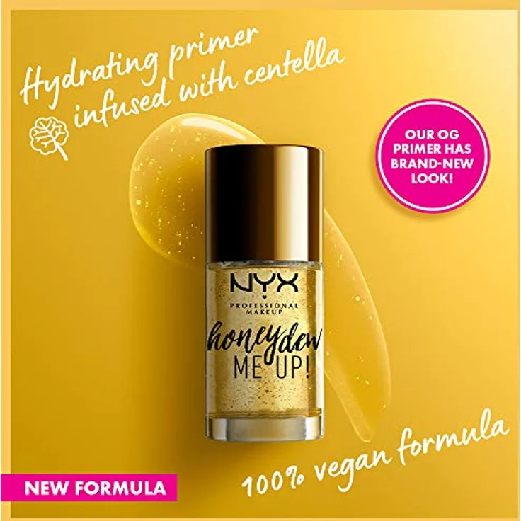 NYX Honey Dew Me Up primer 22 ml, Grundlage für die Foundation – Bild 2
