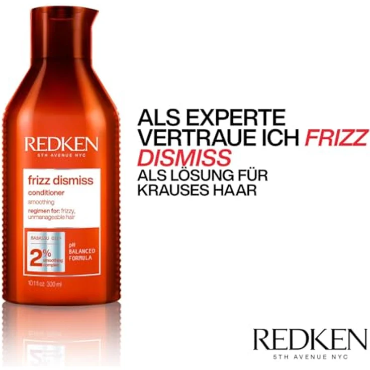 Redken Conditioner Haircare Frizz Dismiss Conditioner 300 ml – Bild 6