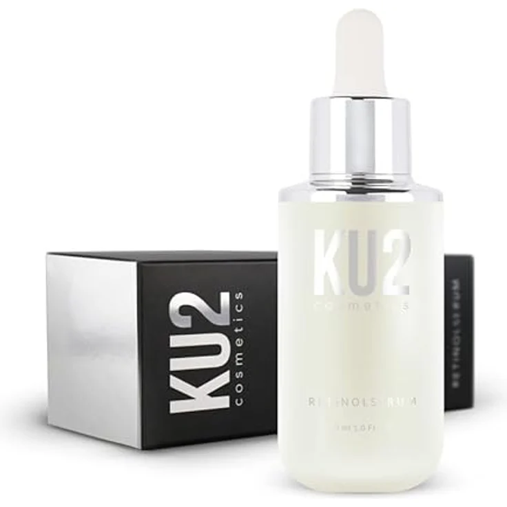 KU2 Cosmetics Retinol Serum I Hochwirksames Anti-Aging Serum mit Retinol & Vitamin E I Gesichtspflege gegen Falten & Pigmentflecken I Made in Germany I 30 ml – Bild 4