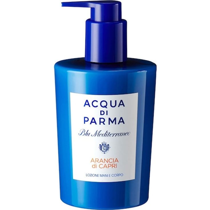 Acqua di Parma Blu Mediterraneo Hand and Body Lotion, zitrischer Duft Arancia di Capri, 300 ml