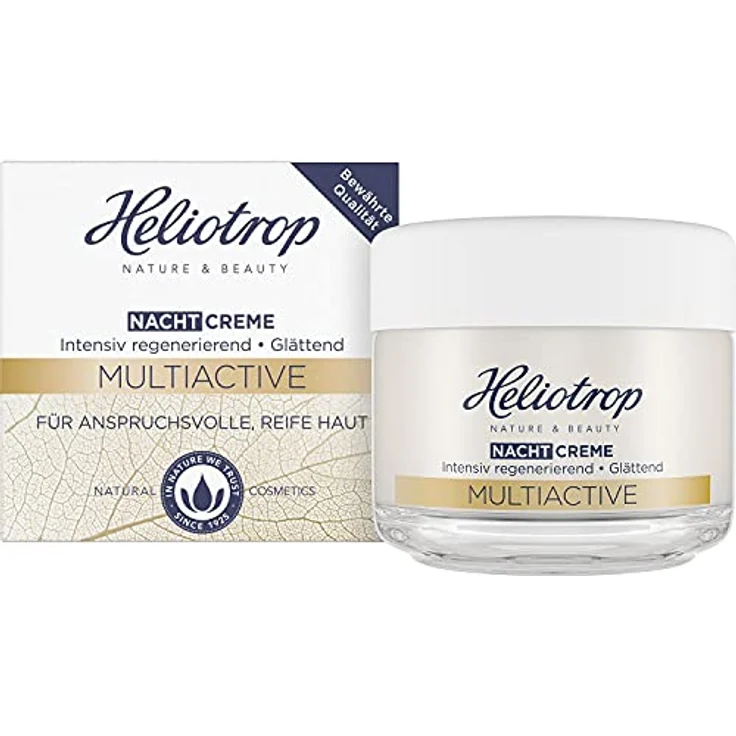 Heliotrop MULTIACTIVE Heliotrop MULTIACTIVE Multiactive Nachtcreme- Regenerative Pflege für anspruchsvolle und reife Haut Gesichtscreme 50 ml – Bild 2