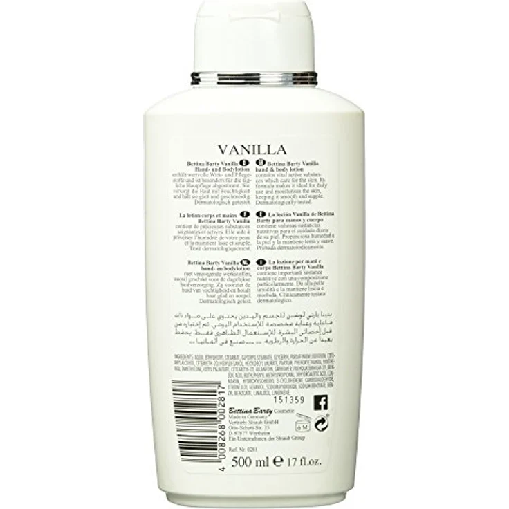 Bettina Barty Vanilla Bodylotion 500 ml – Bild 2