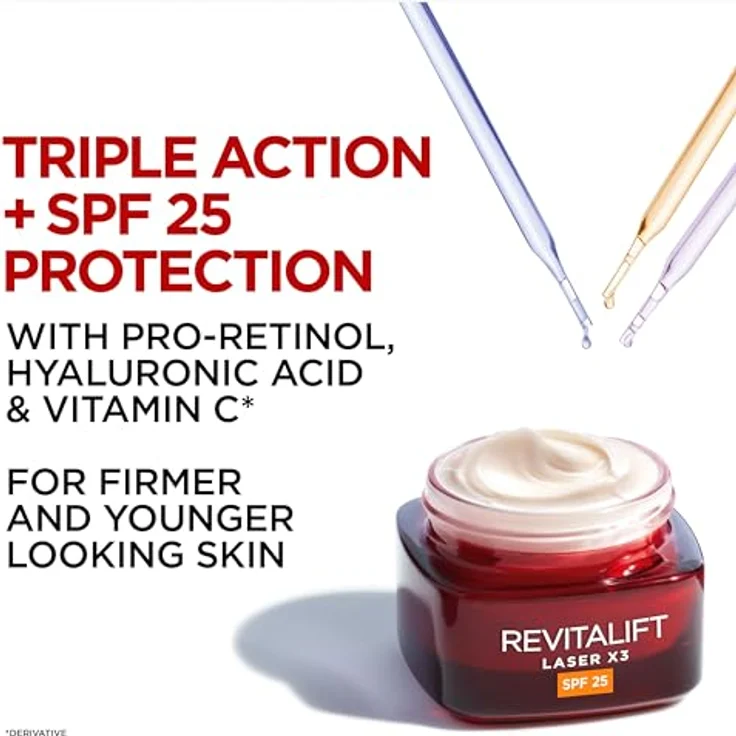 L'Oréal Paris Revitalift Laser Renew Anti-Ageing Anti-Falten-Tagescreme SPF20 50 ml Tagespflege für Damen und Herren – Bild 5