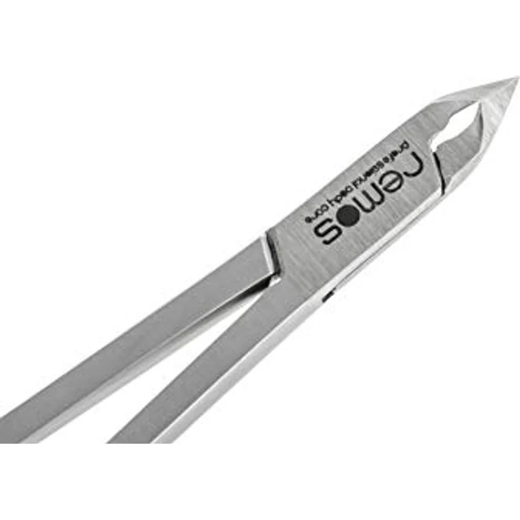 REMOS Hautzange in Scherenform, 4 mm Schneide aus rostfreiem Edelstahl, 8 cm - Präzise Nagelhautpflege für Fuß- und Fingernägel – Bild 2