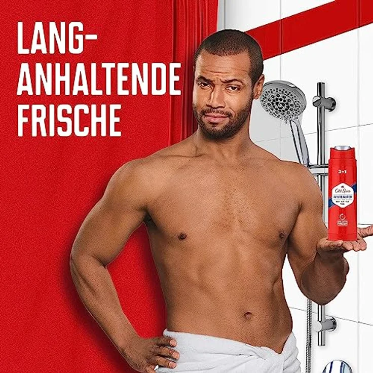 Old Spice Captain Duschgel & Shampoo Für Männer 1000 ml, 3-in-1 Körper-Haar-Gesichtsreinigung, Lang Anhaltend Frisch – Bild 3