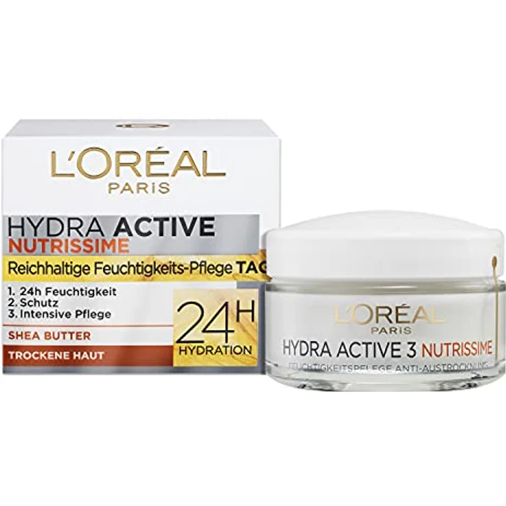 L'Oréal Paris Hydra Active 3 Nutrissime Tagescreme 50 ml – Bild 2