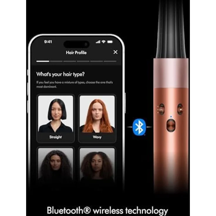 Dyson Airwrap i.d.™ Multi-Haarstyler und -trockner, innovative Styling-Technologie mit Bluetooth® und Coanda Effekt, Amber Silk – Bild 5
