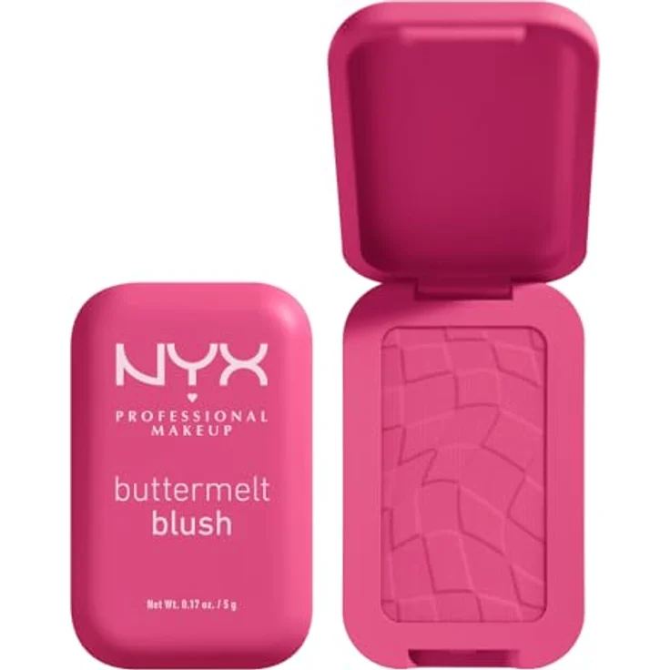 NYX Professional Makeup Buttermelt Blush Puderrouge, Farbton 07 Butta With Time, 5 g, veganes Rouge mit leichter Textur und Langzeiteffekt – Bild 1