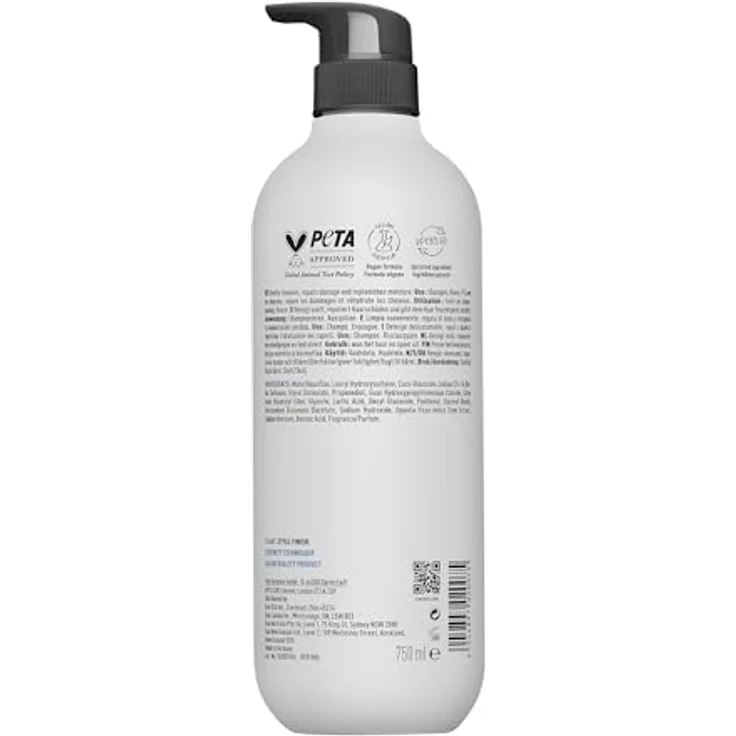 KMS MOISTREPAIR Shampoo 750ml für kraftloses, trockenes Haar, das zu Haarbruch und Spliss neigt. – Bild 2