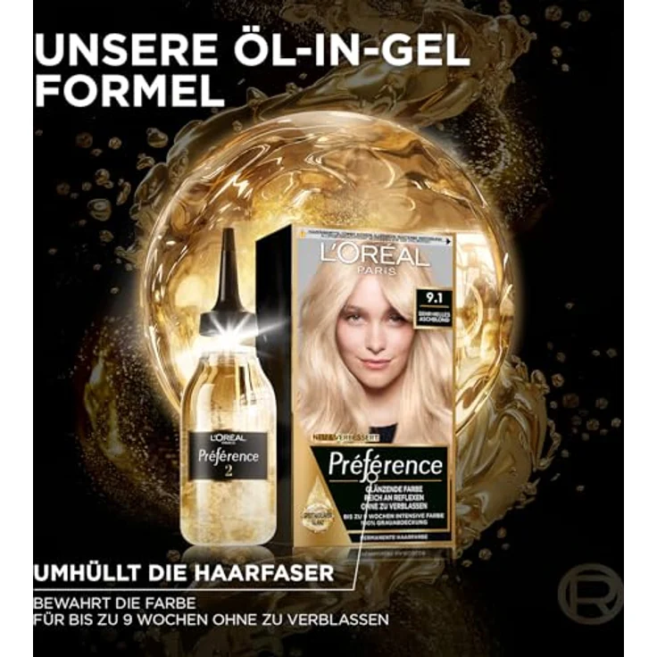 L'Oréal Paris Préférence Nr. 7 - Naturmittelblond Haarfarbe 1 Stk – Bild 8