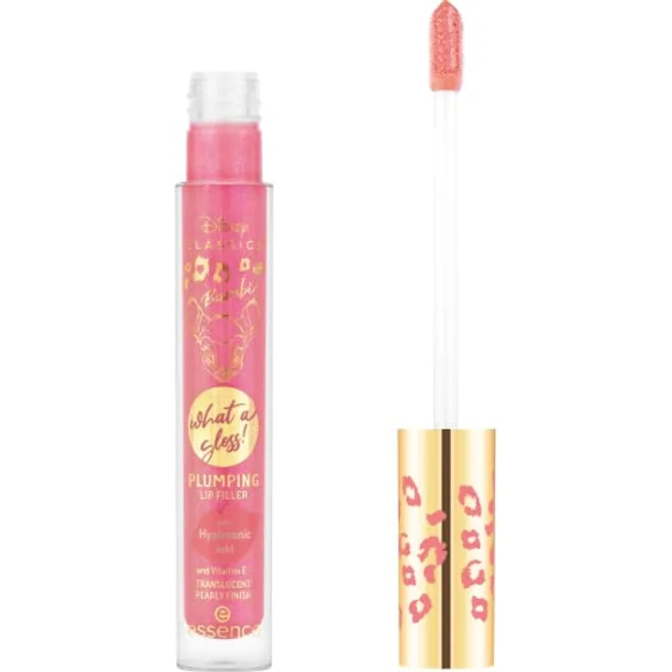 Essence Disney Classics Bambi what a gloss! PLUMPING LIP FILLER Lipgloss 4,2 ml Nr. 01 - Fall in love