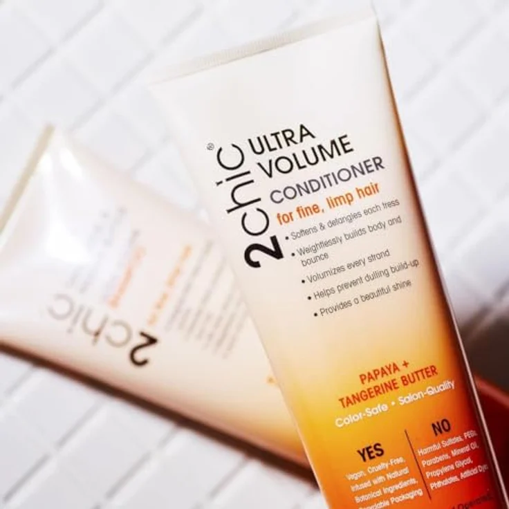 Giovanni 2chic Ultra-Volume Conditioner 710ml, volumenspendende Pflege für feines und dünnes Haar – Bild 4