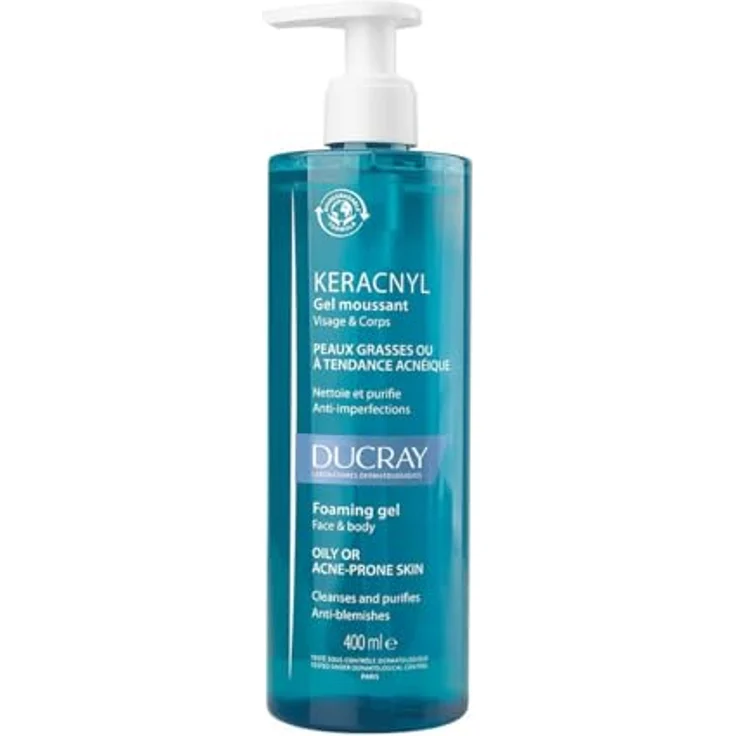 Ducray Gel Keracnyl Gel Moussant 400 ml – Bild 2