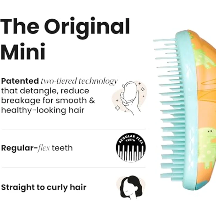 Tangle Teezer The Original Mini Dino Mighty  No Tangle Bürste – Bild 9