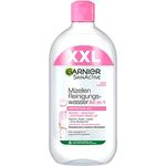 Garnier Mizellen Reinigungswasser, Für eine sanfte Reinigung und schonendes Abschminken, Beruhigendes und feuchtigkeitsspendendes Gesichtswasser, SkinActive, 1 x 700 ml