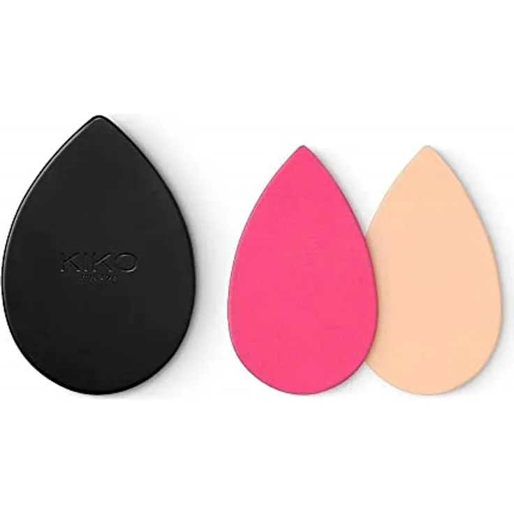 KIKO Milano Beauty Duo: Mirror & Sponge Cover | Spiegeletui Mit Zwei Schwämmchen Für Das Auftragen Von Foundations Und Flüssigen Concealern