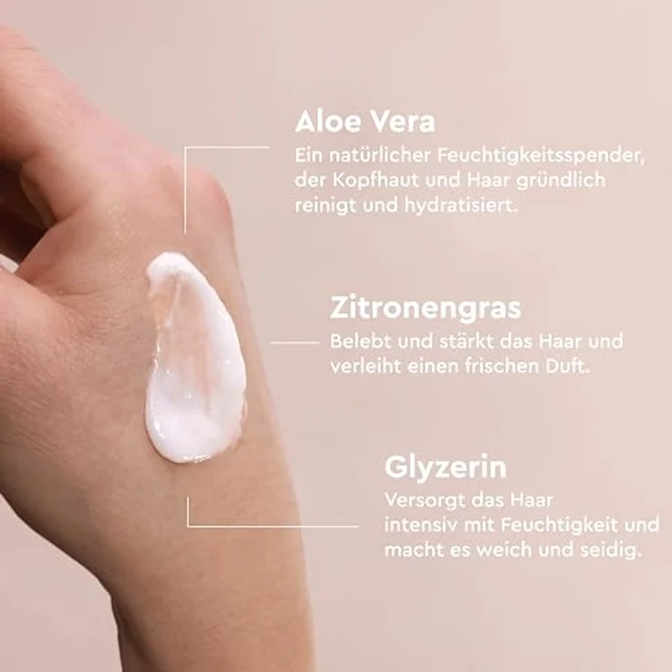 Urtekram Blown Away Wild Lemongrass Bio-Handcreme, 75 ml - Pflegende Handcreme mit wildem Zitronengras Duft – Bild 4