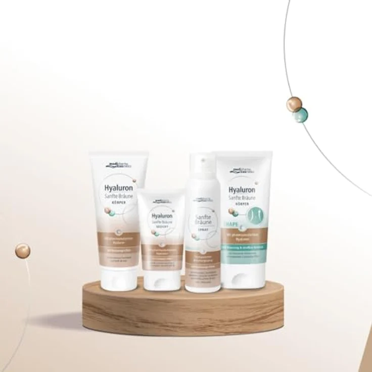 Dr. Theiss Naturwaren HYALURON SANFTE Bräune Körperpflege Creme Selbstbräuner 200 ml – Bild 5