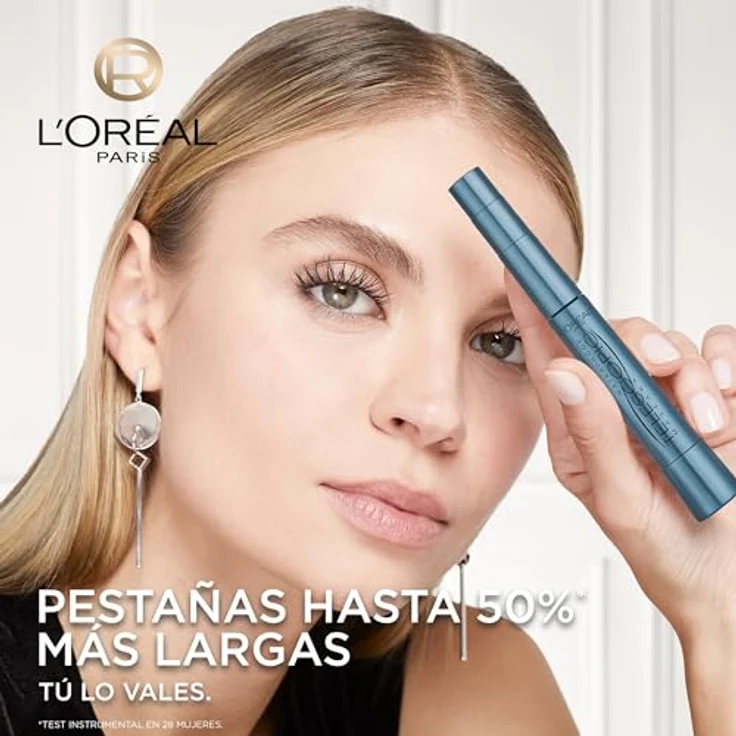L'Oréal Paris False Lash Telescopic Waterproof Mascara, präzise getrennte Wimpern mit teleskopischer Länge, schwarz, 1 x 7.7 ml – Bild 4