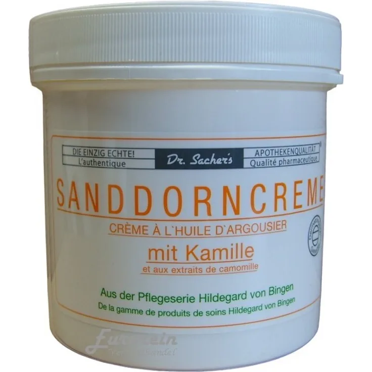 Axisis Sanddorn Creme mit Kamille, 250 ml Pflegecreme für das Gesicht