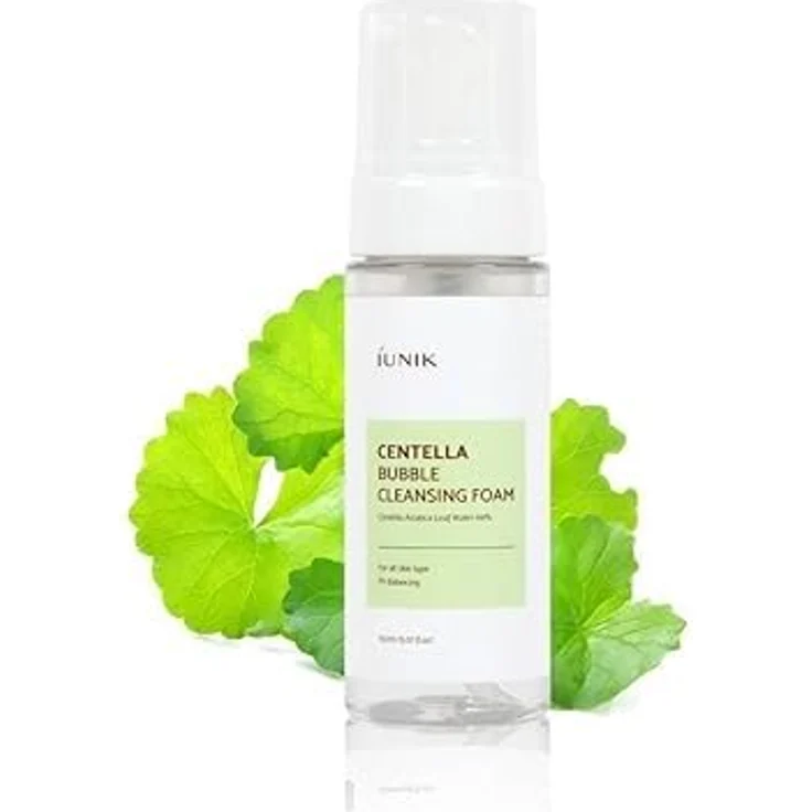 iUNIK Centella Bubble Cleansing Foam, Reinigungsschaum für sanfte Gesichtsreinigung, 150 ml – Bild 2