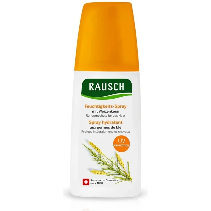 RAUSCH Feuchtigkeits-Spray mit Weizenkeim, 100 ml für intensive Haarfeuchtigkeit