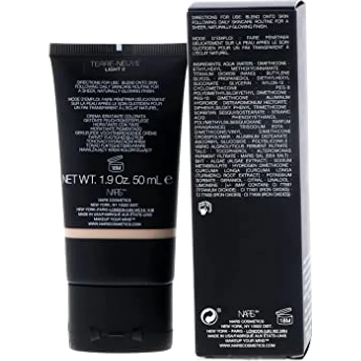 NARS Pure Radiant Tinted Moisturizer SPF 30, getönte Feuchtigkeitspflege mit Glow-Effekt, 50 ml, Farbe TERRE-NEUVE – Bild 6