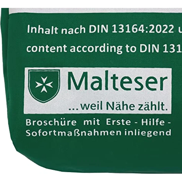 PETEX 43931013 Verbandtasche Slim kompakt Inhalt nach DIN 13164:2022, grün – Bild 5