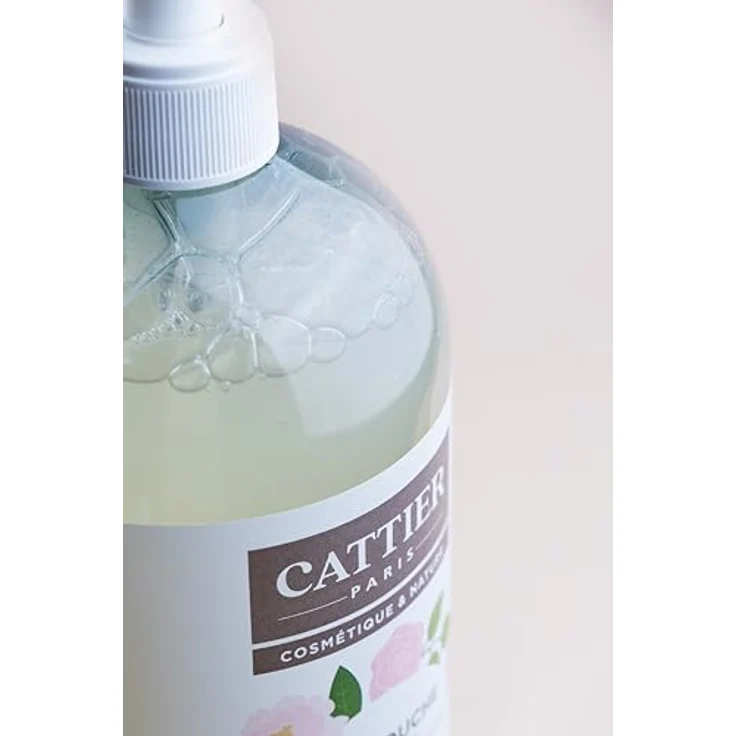 CATTIER PARIS Duschgel Rose - Peony - Aloe Vera - 1000ml, seifen- & sulfatfrei, aus recyceltem Plastik – Bild 5