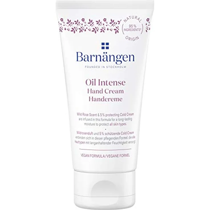 Barnängen Oil Intense Handcreme, Rose Duft, 75 ml