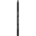 essence STAY & PLAY GEL EYELINER, Nr. 01, Schwarz, langanhaltend, hochpigmentiert, vegan, wasserfest, ohne Mikroplastikpartikel, Nanopartikel frei, 1er Pack (1.3g)