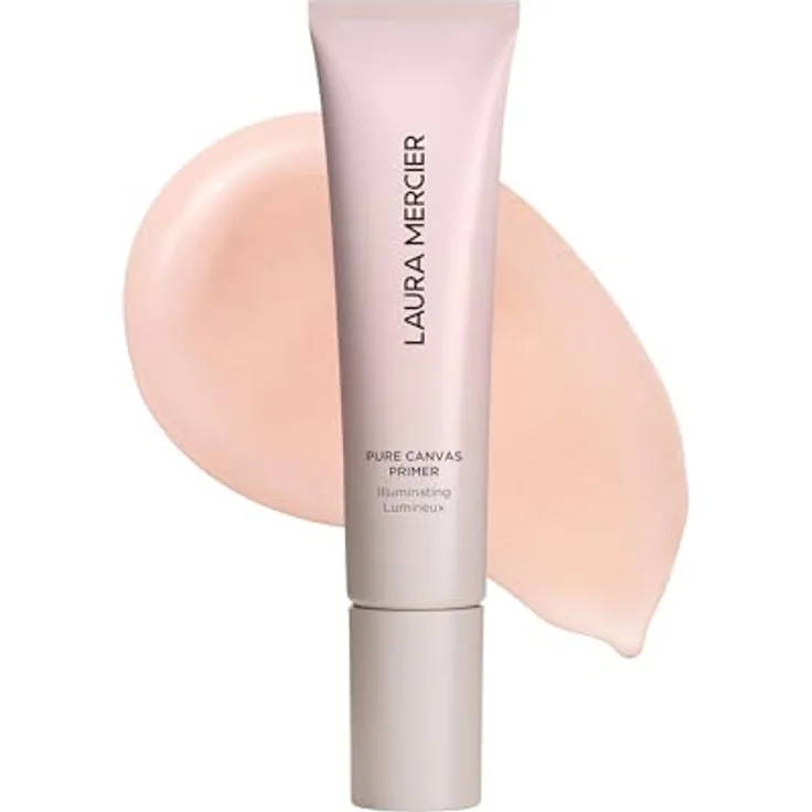 Laura Mercier Pure Canvas Illuminating Primer, 30 ml, feuchtigkeitsspendender Make-up-Primer mit strahlendem Glow