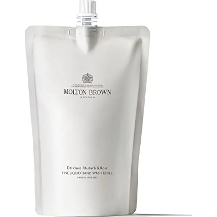 Molton Brown Delicious Rhubarb und Rose Nachfüllbare Flüssigseife 400ml