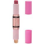 Makeup Revolution, Blush & Highlight Stick, Mauve Glow, Rouge und Highlighter für das Gesicht, 4.3g