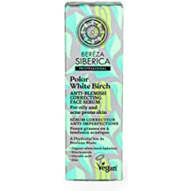 Natura Siberica Polar White Birch, korrigierendes Gesichtsserum für fettige und problematische Haut, 30 ml, vegan – Bild 2
